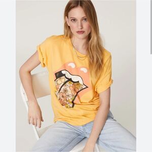 DAYDREAMER X FREE PEOPLE flower Tongue Tee